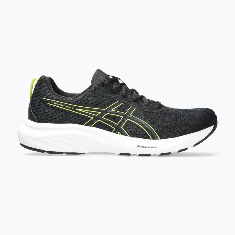 Încălțăminte de alergare pentru bărbați  ASICS Gel-Contend 9 black/citron