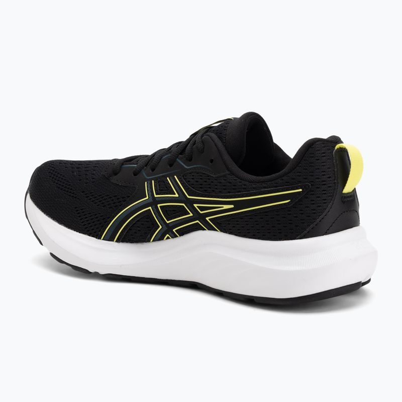 Încălțăminte de alergare pentru bărbați ASICS Gel-Contend 9 black/citron 3