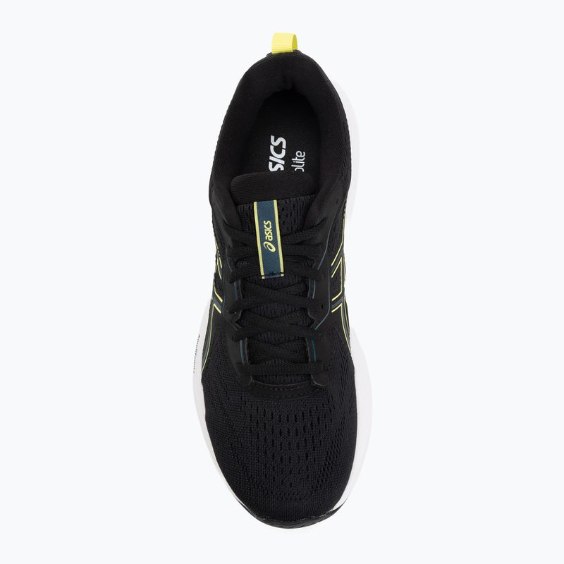 Încălțăminte de alergare pentru bărbați ASICS Gel-Contend 9 black/citron 5