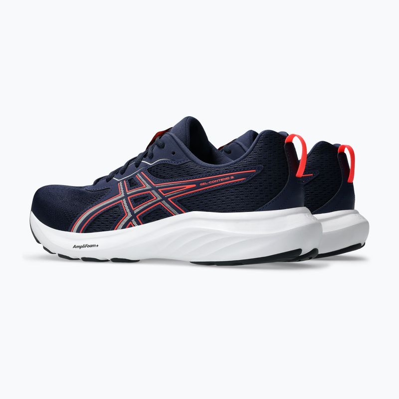Încălțăminte de alergare pentru bărbați  ASICS Gel-Contend 9 midnight/flash red 4