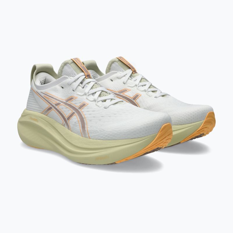 Încălțăminte de alergare pentru bărbați  ASICS Gel-Nimbus 27 white/fawn 3