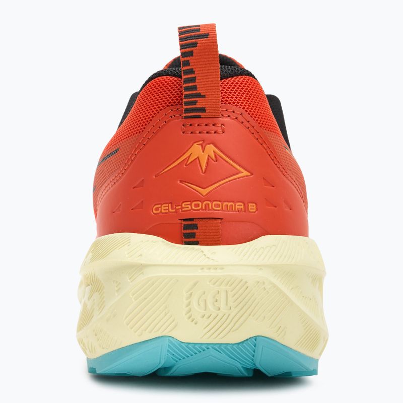 Încălțăminte de alergare pentru bărbați ASICS Gel-Sonoma 8 red clay/black 6