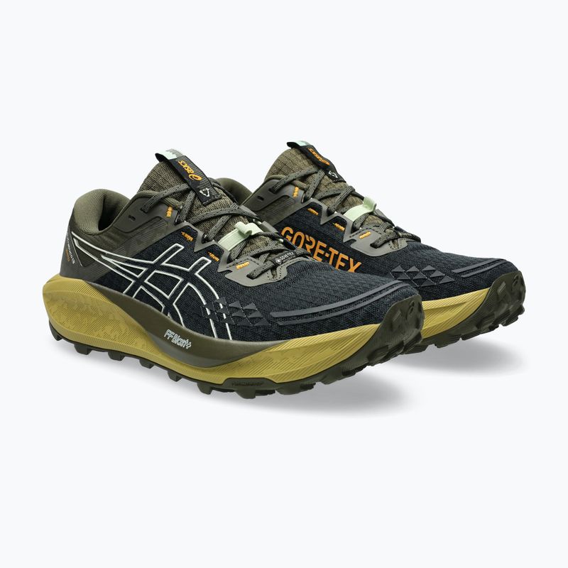 Încălțăminte de alergare pentru bărbați ASICS Gel-Trabuco 13 GTX black/whisper green 10