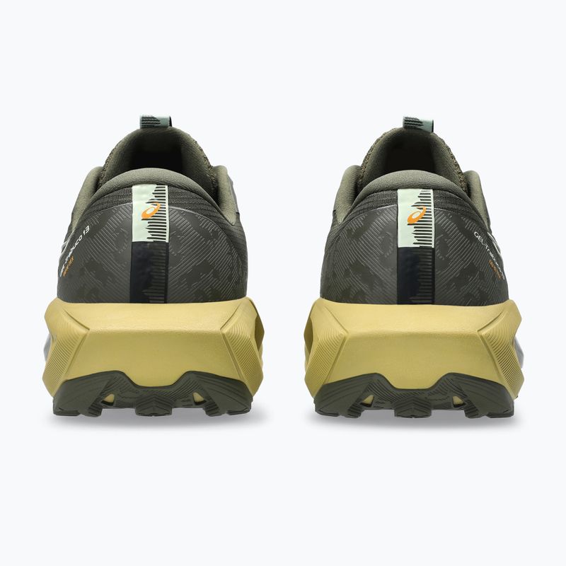 Încălțăminte de alergare pentru bărbați ASICS Gel-Trabuco 13 GTX black/whisper green 12