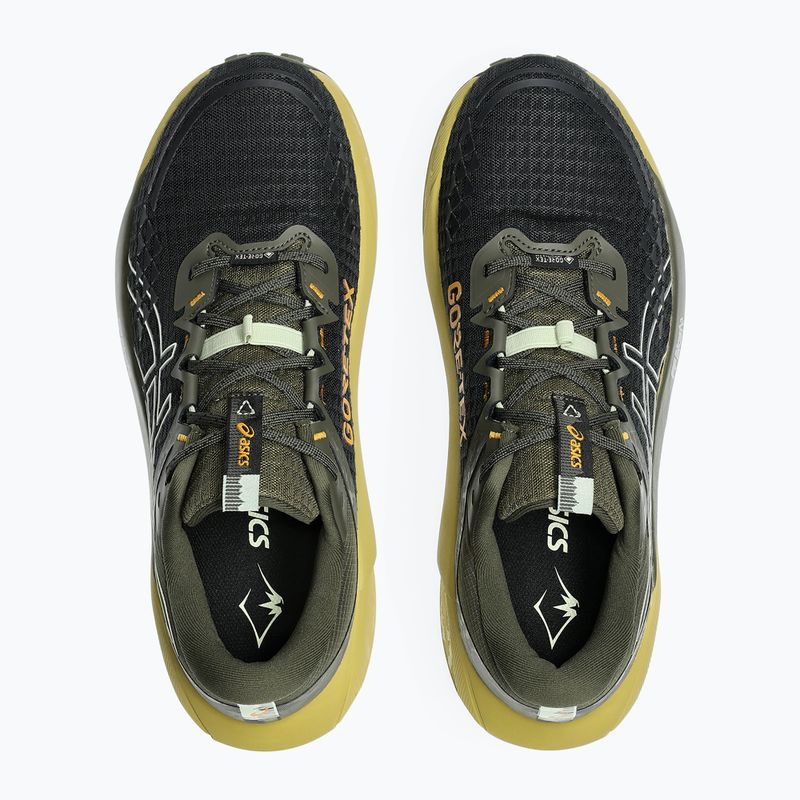 Încălțăminte de alergare pentru bărbați ASICS Gel-Trabuco 13 GTX black/whisper green 13