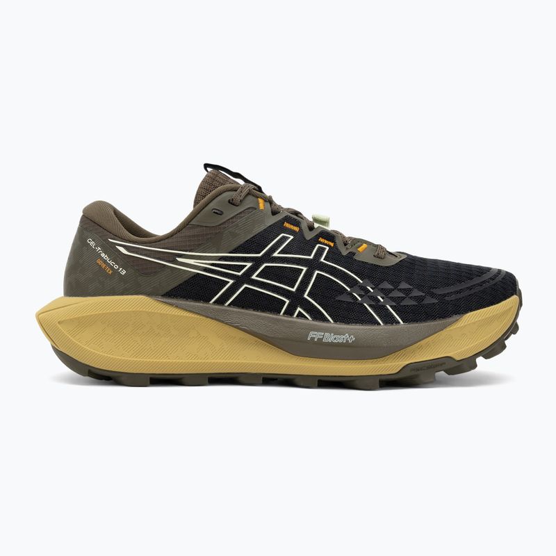 Încălțăminte de alergare pentru bărbați ASICS Gel-Trabuco 13 GTX black/whisper green 2