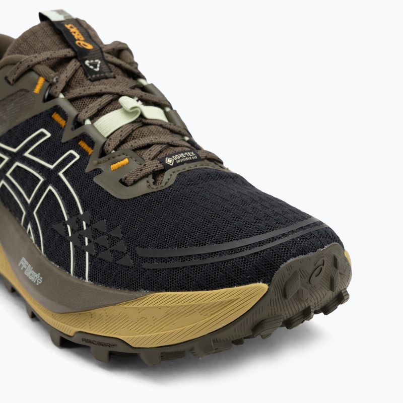 Încălțăminte de alergare pentru bărbați ASICS Gel-Trabuco 13 GTX black/whisper green 7