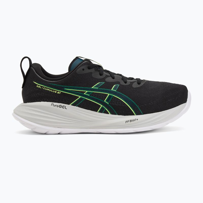 Încălțăminte de alergare pentru bărbați ASICS Gel-Cumulus 27 black/lucid yellow 2
