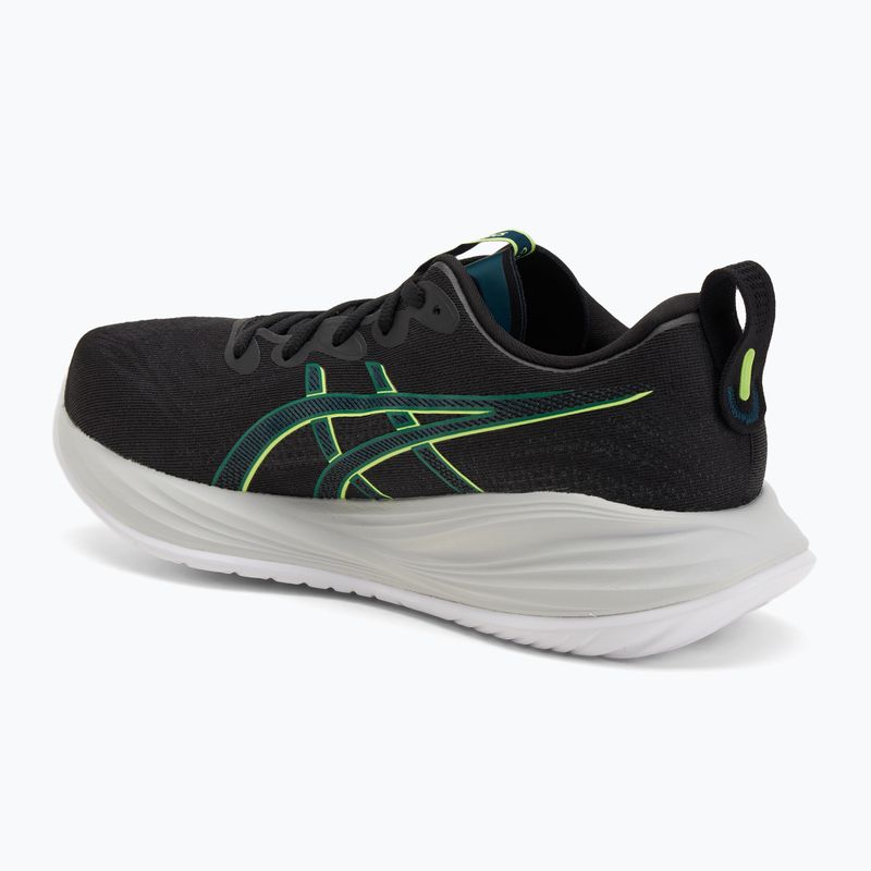 Încălțăminte de alergare pentru bărbați ASICS Gel-Cumulus 27 black/lucid yellow 3