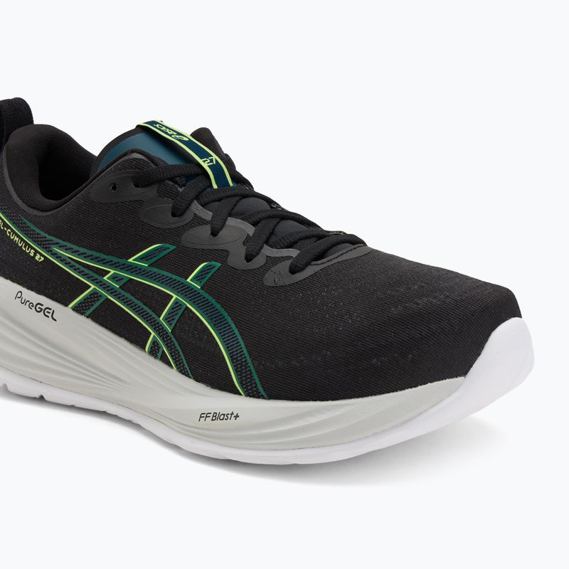 Încălțăminte de alergare pentru bărbați ASICS Gel-Cumulus 27 black/lucid yellow 7