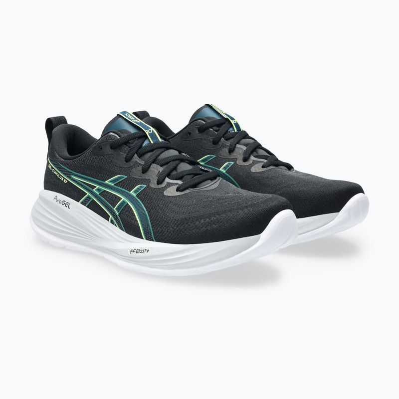 Încălțăminte de alergare pentru bărbați ASICS Gel-Cumulus 27 black/lucid yellow 3