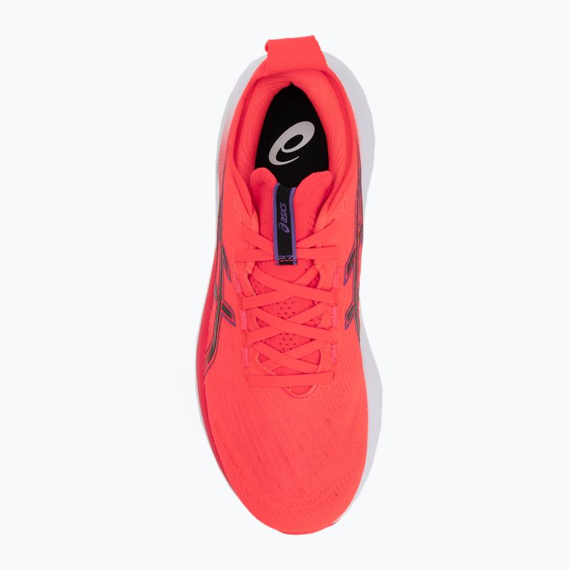 ASICS Gel-Nimbus 27 pantofi de alergare pentru bărbați roșu aprins / negru 5