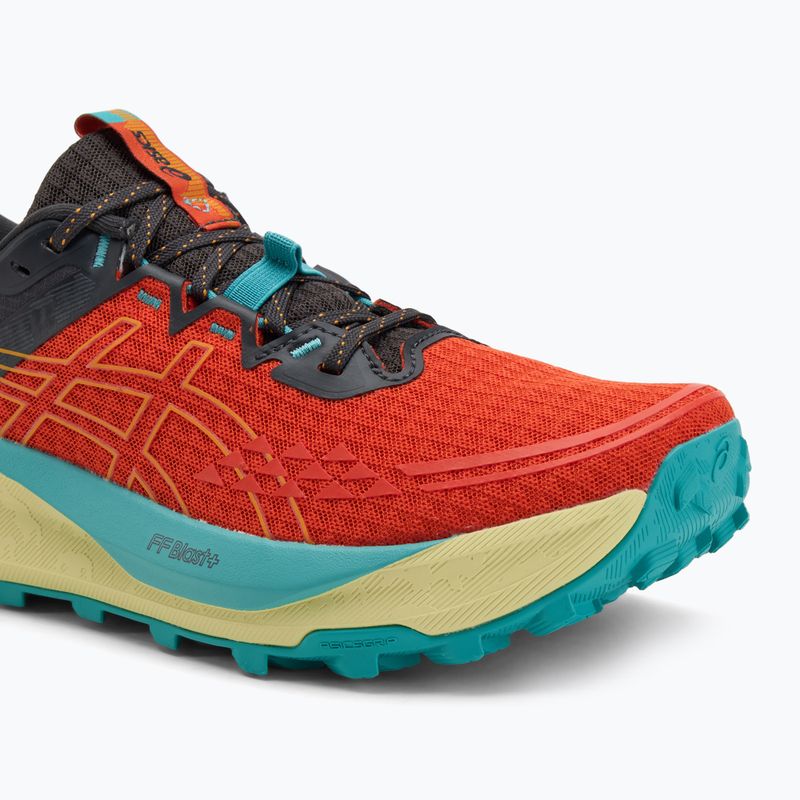 Încălțăminte de alergare pentru bărbați ASICS Gel-Trabuco 13 piquant orange/sandstorm 7