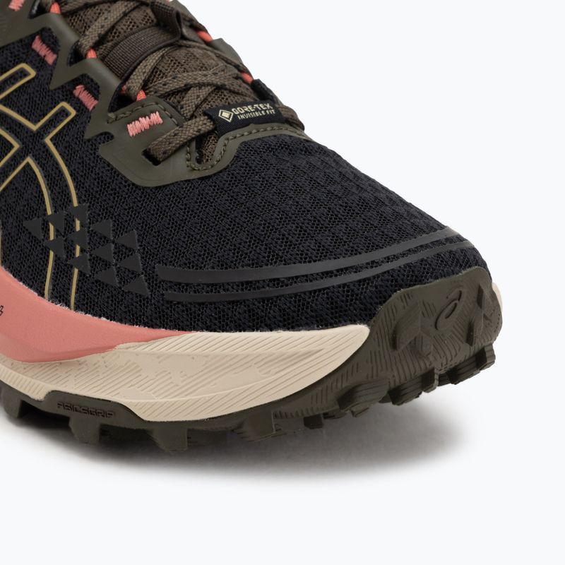 Încălțăminte de alergare pentru femei ASICS Gel-Trabuco 13 GTX black/lemongrass 7