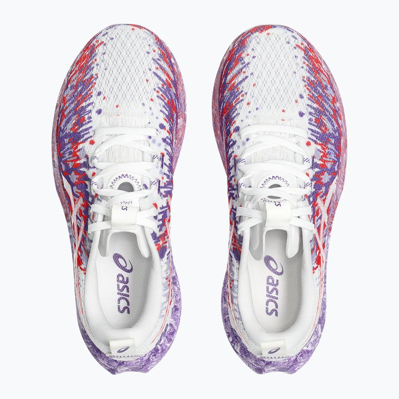 Pantofi de alergare pentru femei ASICS Noosa Tri 16 huddle alb/edo violet 6