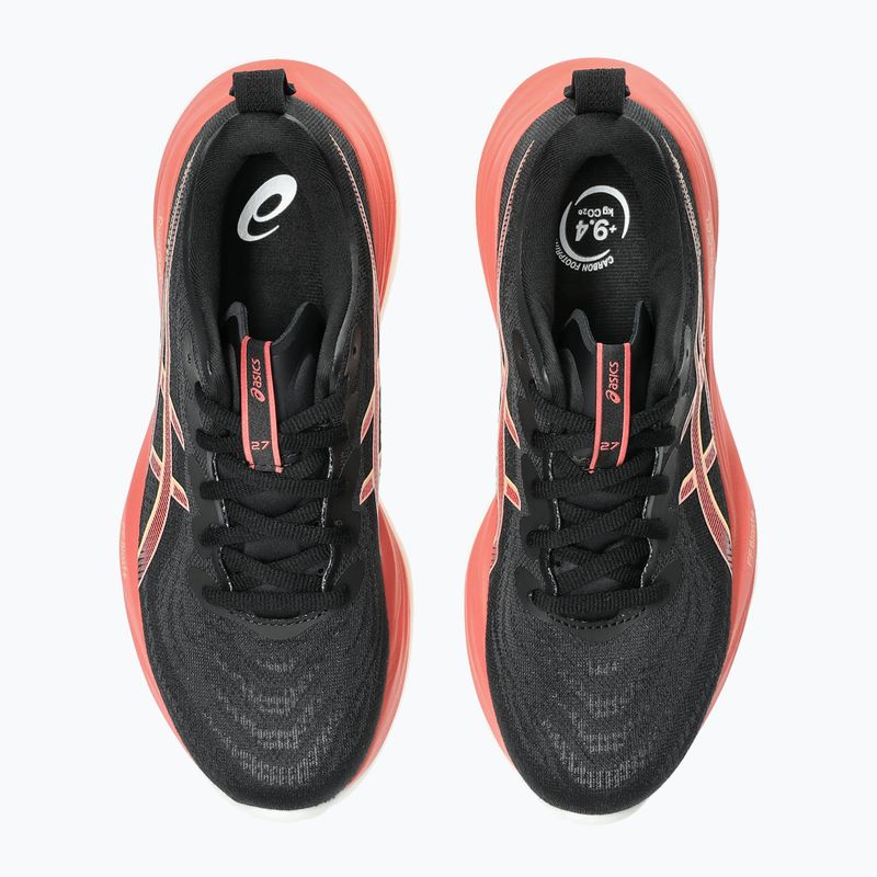 Încălțăminte de alergare pentru femei ASICS Gel-Cumulus 27 black/orange glow 7