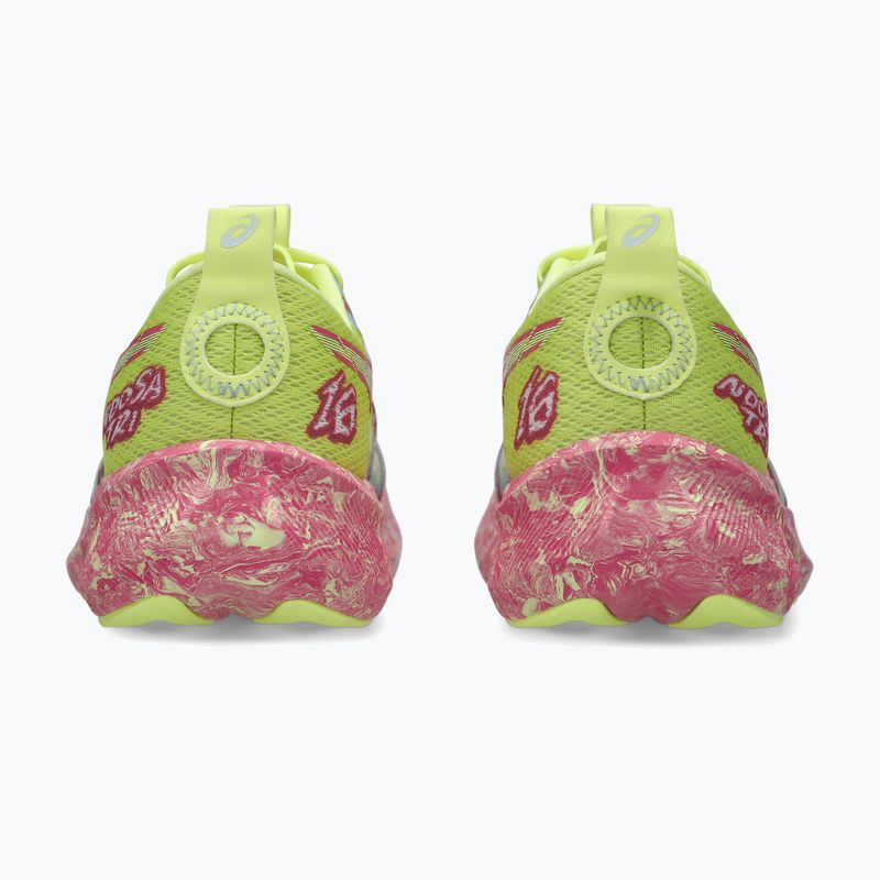 Pantofi de alergare pentru femei ASICS Noosa Tri 16 huddle galben lucid / trandafir strălucitor 5