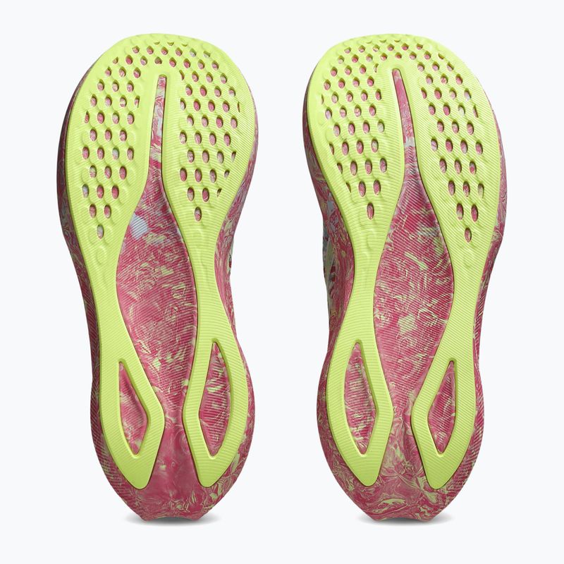 Pantofi de alergare pentru femei ASICS Noosa Tri 16 huddle galben lucid / trandafir strălucitor 7