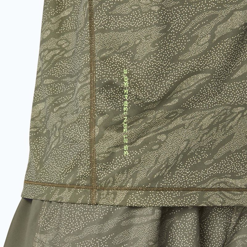 Tricou de alergare pentru bărbați ASICS Fujitrail Singlet mantle green/khaki 6