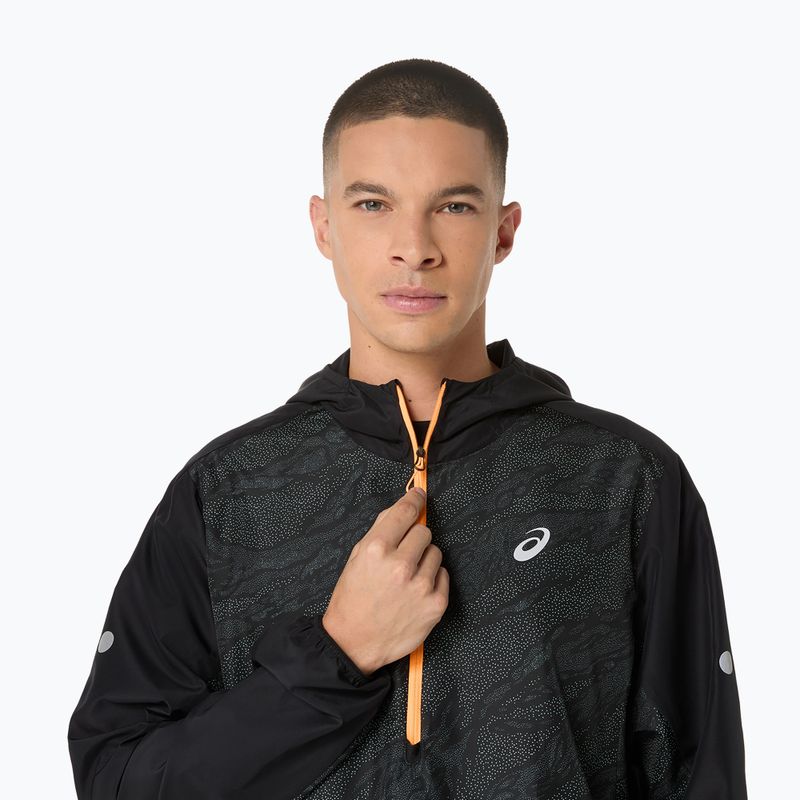 Geacă de alergare pentru bărbați ASICS Fujitrail Packable Windbreaker performance black 5