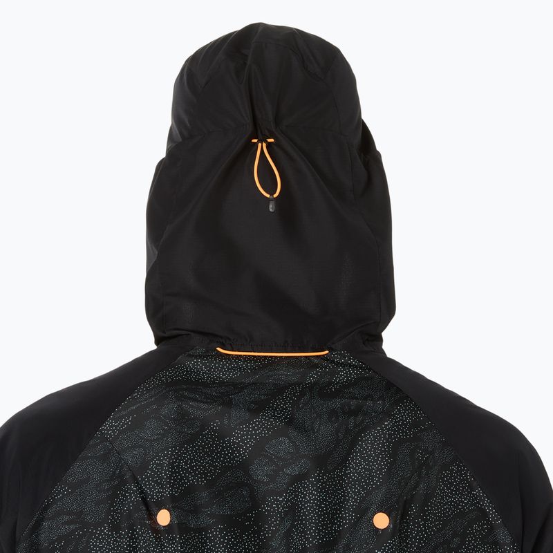 Geacă de alergare pentru bărbați ASICS Fujitrail Packable Windbreaker performance black 6