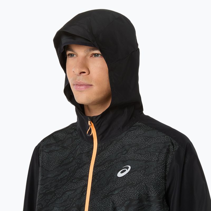 Geacă de alergare pentru bărbați ASICS Fujitrail Packable Windbreaker performance black 7