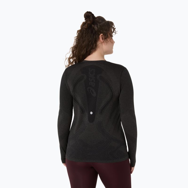 Longsleeve de alergare pentru femei ASICS Road Seamless LS performance black 3