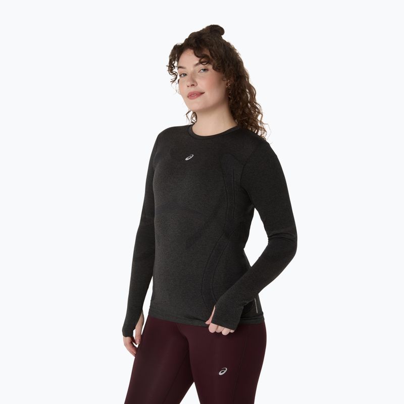 Longsleeve de alergare pentru femei ASICS Road Seamless LS performance black 4