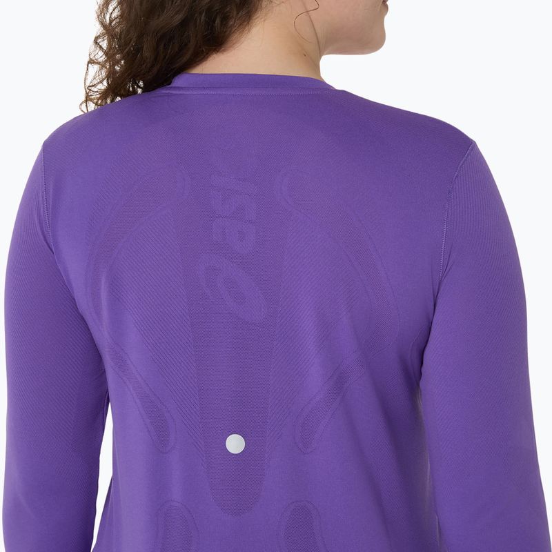 Longsleeve de alergare pentru femei ASICS Road Seamless LS edo purple 5
