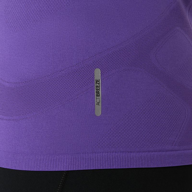 Longsleeve de alergare pentru femei ASICS Road Seamless LS edo purple 7