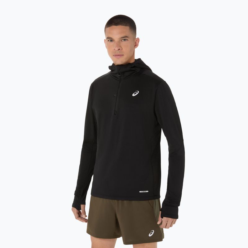 Hanorac de alergare pentru bărbați ASICS Road Winter Hoodie performance black 4