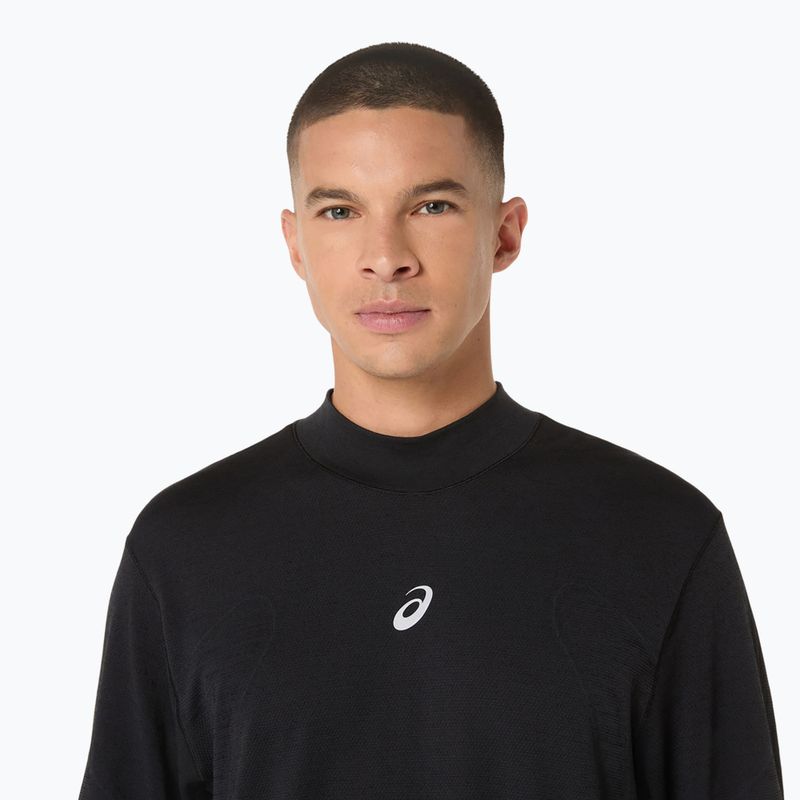 Longsleeve de alergare pentru bărbați ASICS Road Winter Seamless performance black 6