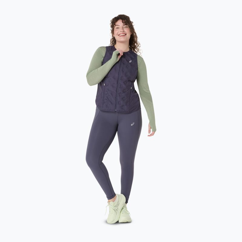 Vestă de alergare pentru femei ASICS Nagino Run Padded Gilet indigo fog 7