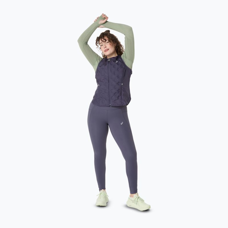 Vestă de alergare pentru femei ASICS Nagino Run Padded Gilet indigo fog 8