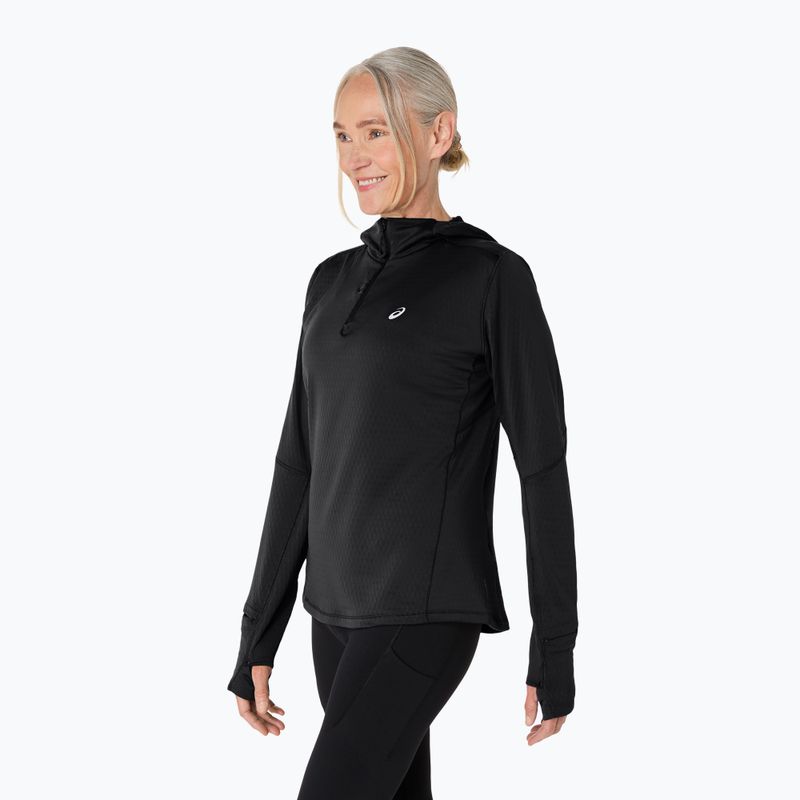 Hanorac de alergare pentru femei ASICS Road Winter Hoodie performance black 4