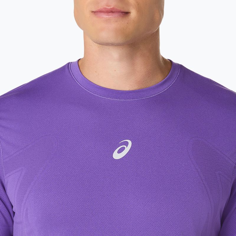 Tricou de alergare pentru bărbați ASICS Road Seamless edo purple 5