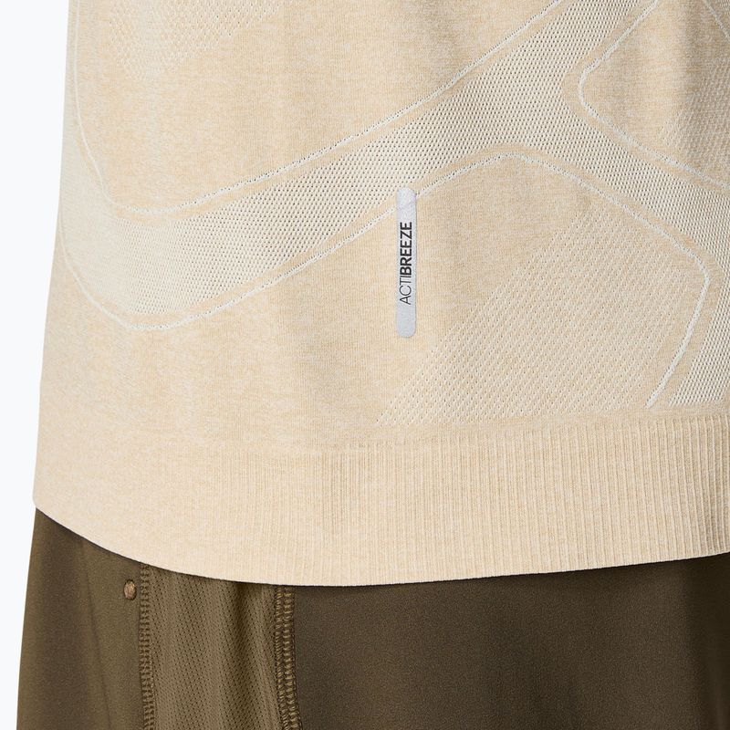 Longsleeve de alergare pentru bărbați ASICS Road Seamless LS cream 7