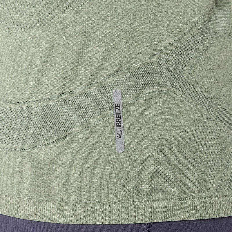 Longsleeve de alergare pentru femei ASICS Road Seamless LS monument blue/whisper green 8