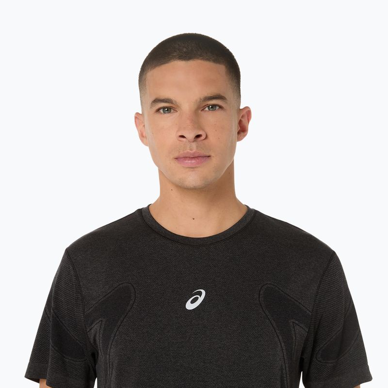 Tricou de alergare pentru bărbați ASICS Road Seamless performance black 5