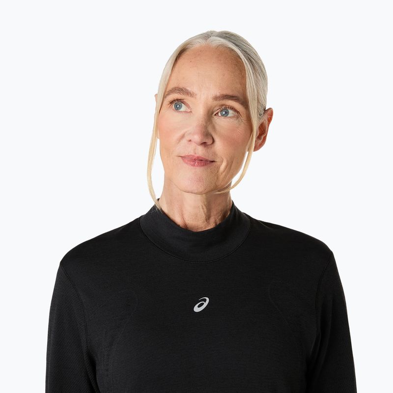 Longsleeve de alergare pentru femei ASICS Road Winter Seamless performance black 5