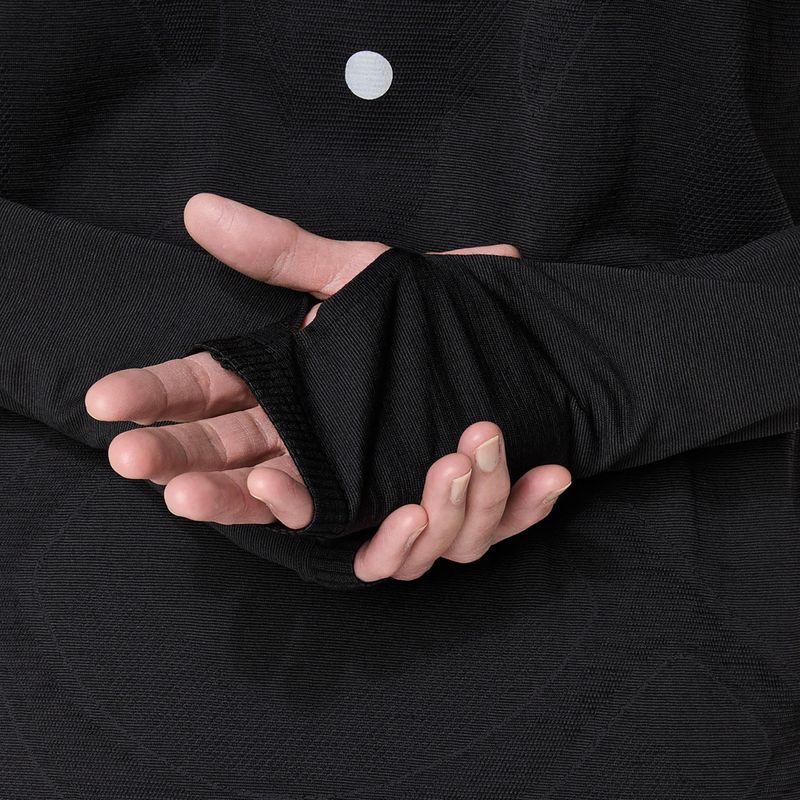 Longsleeve de alergare pentru femei ASICS Road Winter Seamless performance black 7