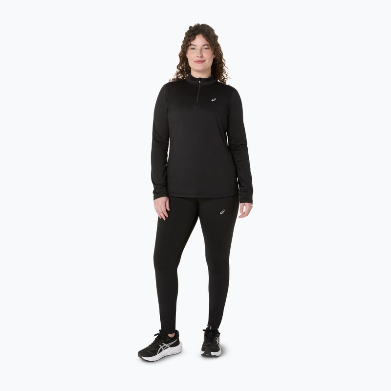 Longsleeve de alergare pentru femei ASICS Core LS Half Zip Winter performance black 2