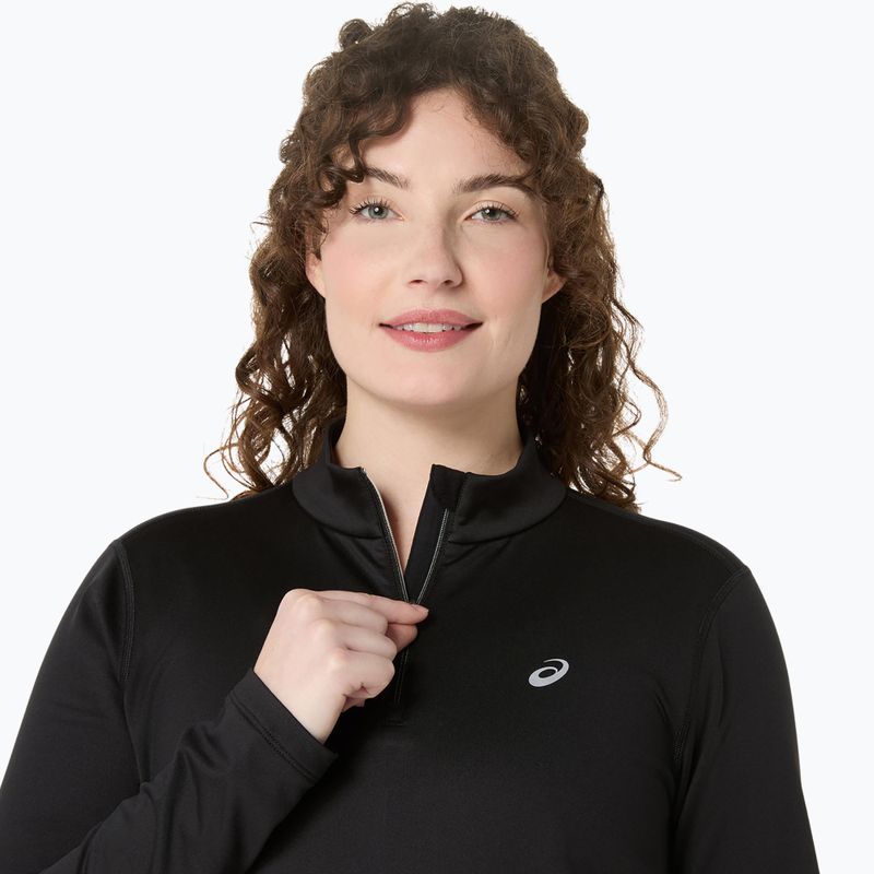 Longsleeve de alergare pentru femei ASICS Core LS Half Zip Winter performance black 5