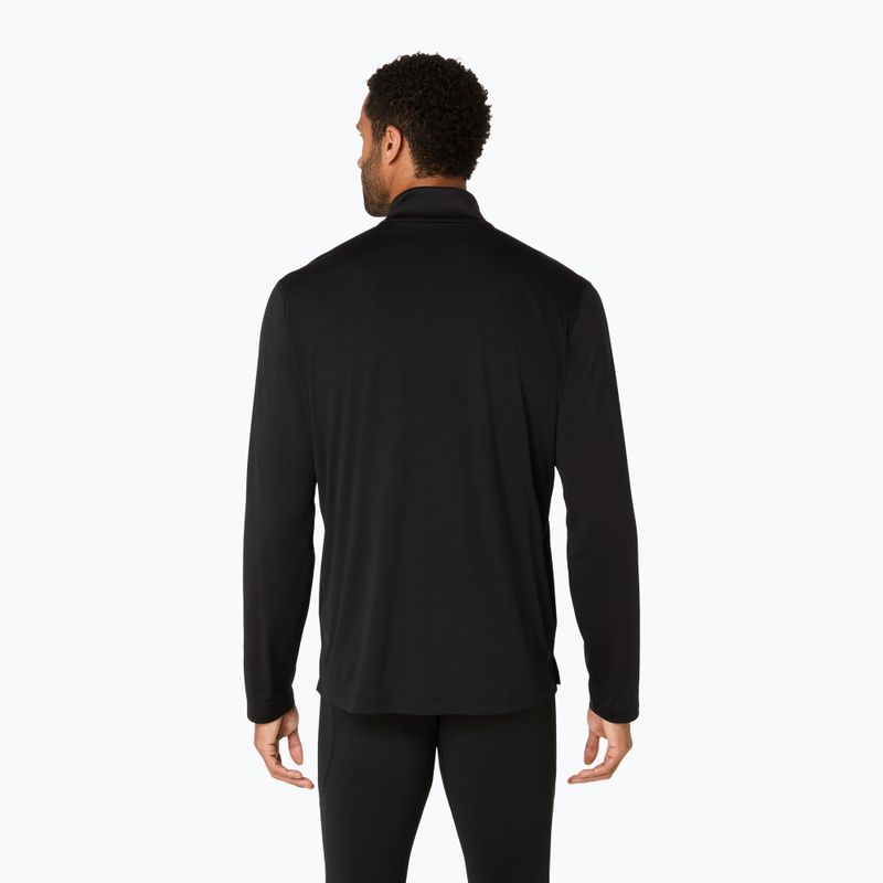 Bluză de alergare pentru bărbați ASICS Core Half Zip Winter performance black 3