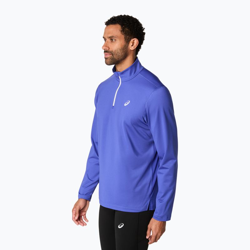 Bluză de alergare pentru bărbați ASICS Core Half Zip Winter dark cobalt 4