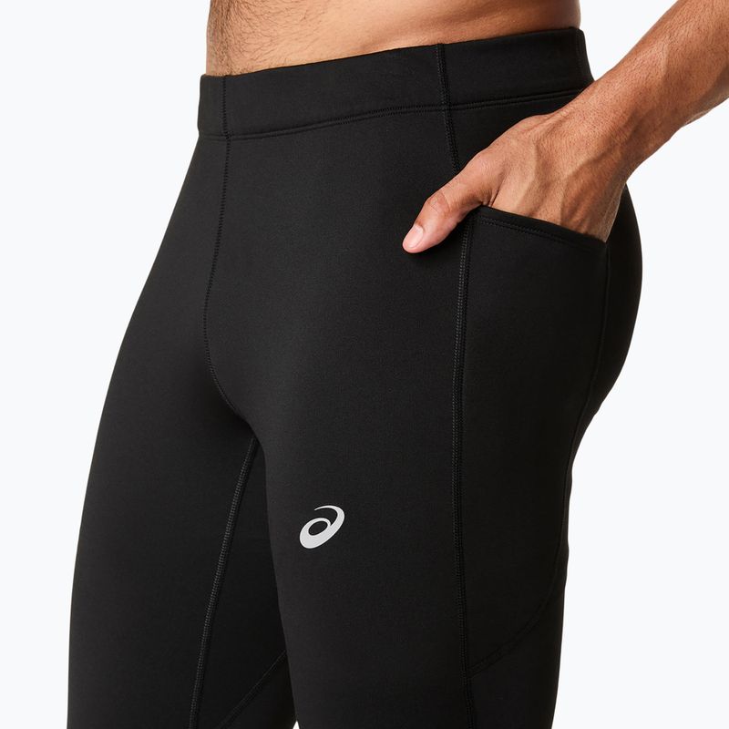 Colanți de alergare pentru bărbați ASICS Core Winter performance black 5