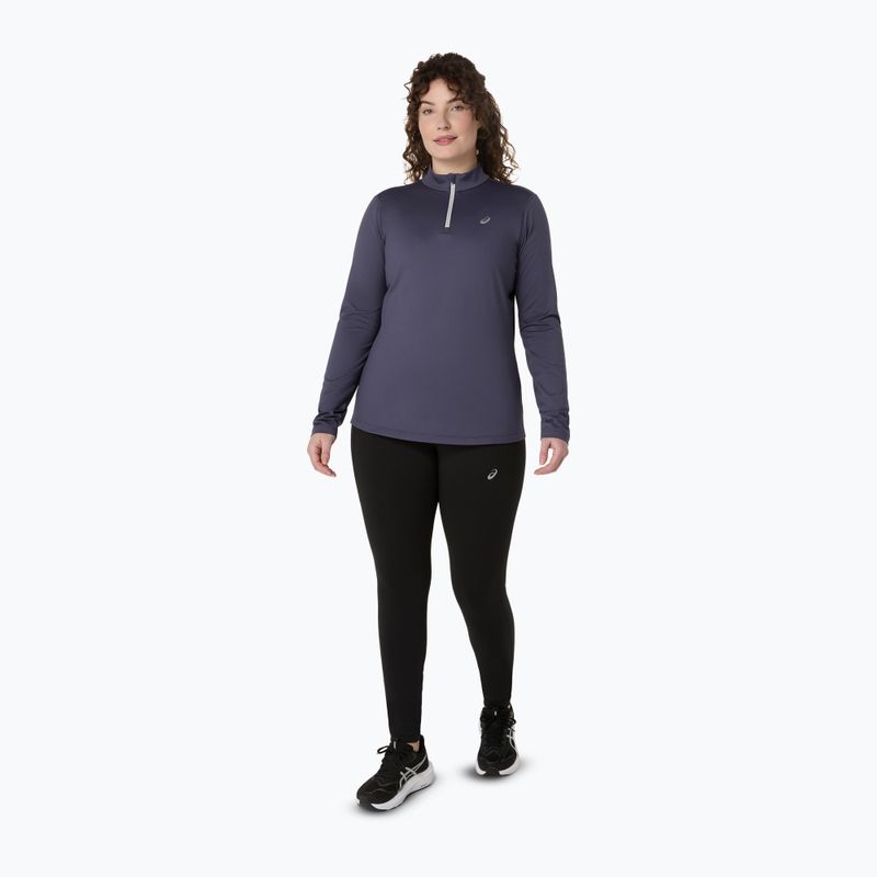 Longsleeve de alergare pentru femei ASICS Core LS Half Zip Winter indigo fog 2