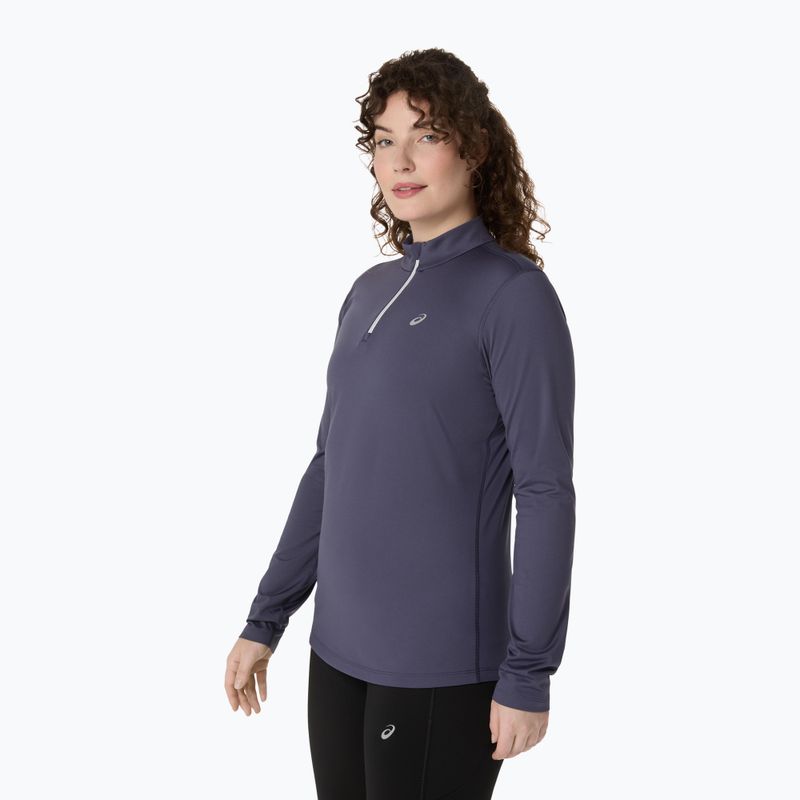 Longsleeve de alergare pentru femei ASICS Core LS Half Zip Winter indigo fog 4