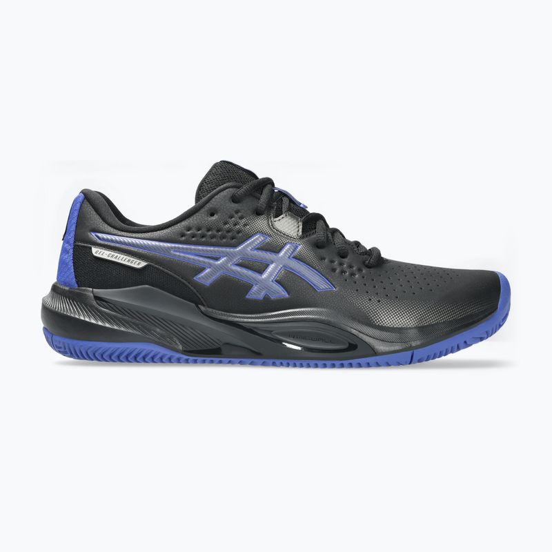 Încălțăminte de tenis pentru bărbați Asics Gel-Challenger Clay 15 bllack/dark cobalt