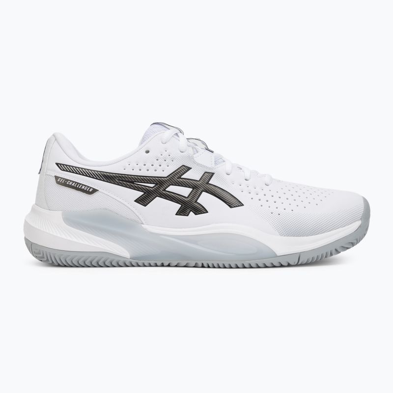 Încălțăminte de tenis pentru bărbați ASICS Gel-Challenger Clay 15 white/gunmetal 2